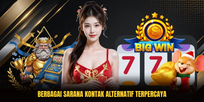 Berbagai sarana kontak alternatif terpercaya