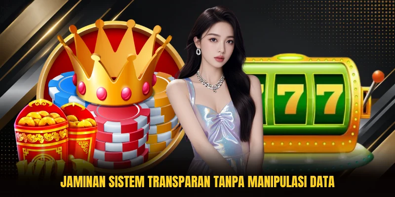 Jaminan sistem transparan tanpa manipulasi data
