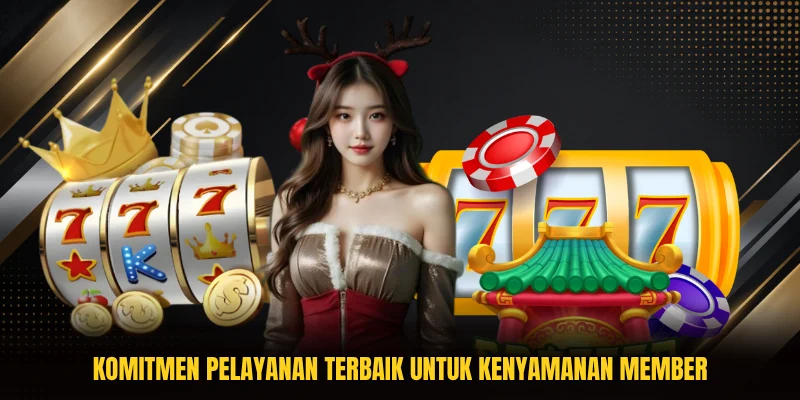Komitmen pelayanan terbaik untuk kenyamanan member