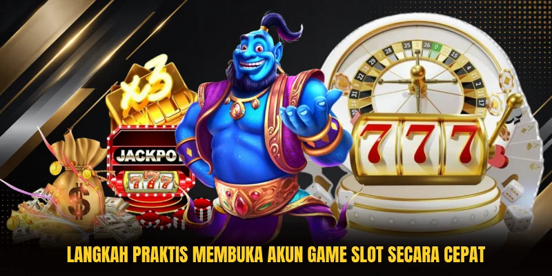 Langkah praktis membuka akun game slot secara cepat