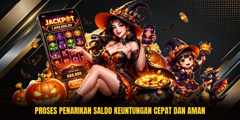 Proses penarikan saldo keuntungan cepat dan aman